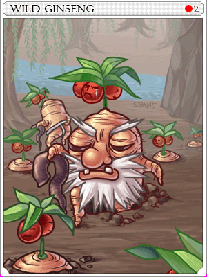 Hermit Plant Card artwork