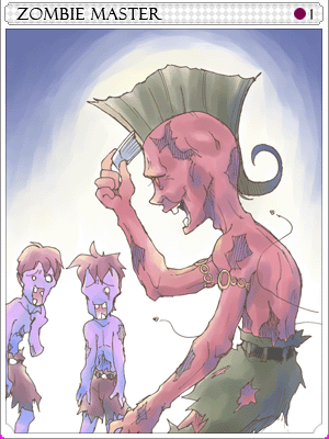 Zombie Master Card artwork