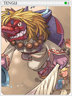 Tengu Card artwork