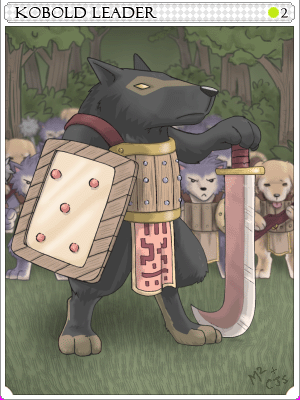 Kobold Leader Card artwork