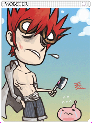 Mobster Card artwork