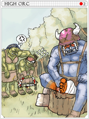 High Orc Card artwork