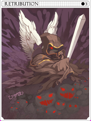 Baroness of Retribution Card artwork