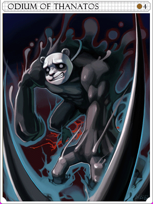 Odium of Thanatos Card artwork