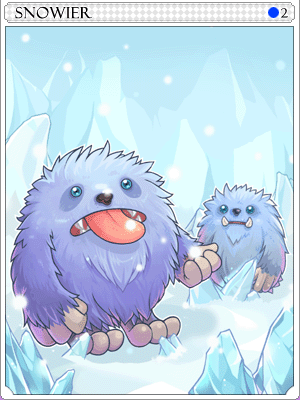 Snowier Card artwork