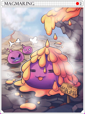 Magmaring Card artwork