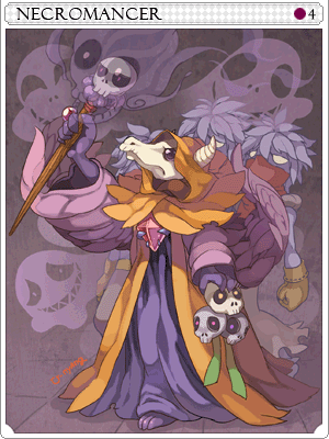 Necromancer Card artwork