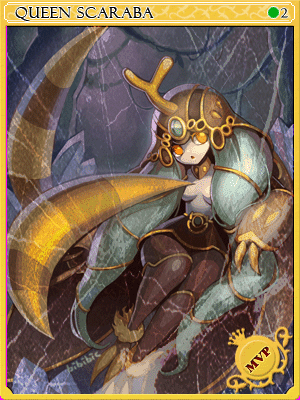 Queen Scaraba Card