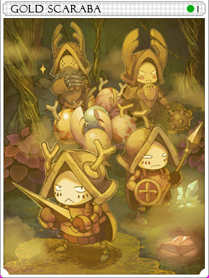 Gold Scaraba Card artwork