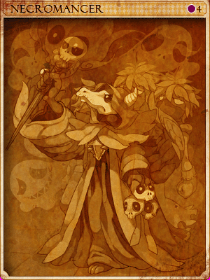 Enhanced Necromancer Card artwork