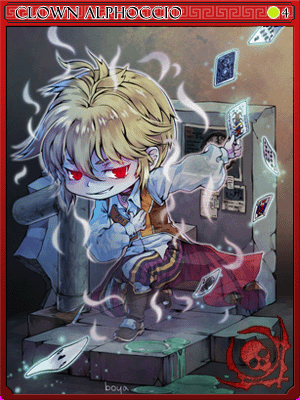 Clown Alphoccio Card artwork