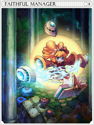 Faithful Manager Card artwork
