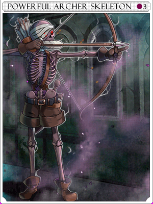 Enhanced Archer Skeleton Card