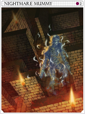 Nightmare Mummy Card artwork