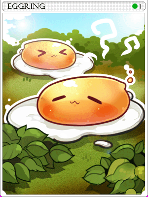 Eggring Card artwork