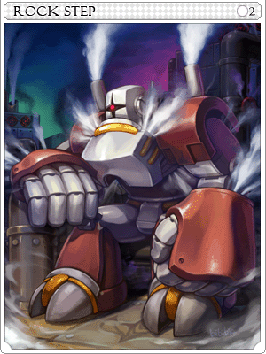 Rock Step Card artwork
