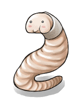 Chubby Earthworm Amulet